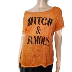 Zoe + Liv | Halloween Hand-Distressed Tee Halloween
